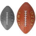 Ballon De Football Americain Ballon de football americain - REZO - Caoutchouc - Taille 6 - Marron - Resistant et polyvalent