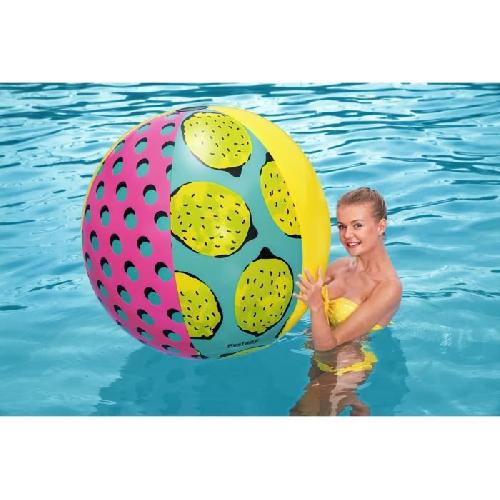 Jeux De Piscine - Jeux Gonflables Ballon de plage geant Retro Fashion 122 cm
