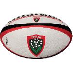 Ballon De Rugby Ballon de rugby - GILBERT - Replica Toulon Yack - T5