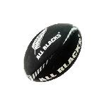 Ballon De Rugby Ballon de rugby - GILBERT - Supporter All Blacks Midi - Noir et blanc - Mixte - Adulte-Enfant