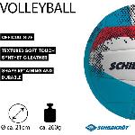 Ballon De Volley-ball Ballon de volley - SCHILDKRÖT - Taille 5 / 21 cm - Cuir synthétique