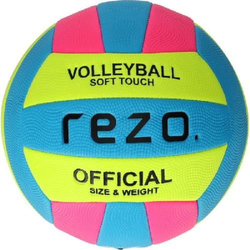 Ballon De Volley-ball Ballon de volleyball - REZO - PVC - Contraste bicolore - Resistant et leger