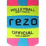 Ballon De Volley-ball Ballon de volleyball - REZO - PVC - Contraste bicolore - Resistant et leger