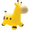 Ballon Sauteur - Baton Sauteur Girafe sauteuse gonflable - Lexibook - 45 cm H - Pompe manuelle incluse - Dés 3 ans