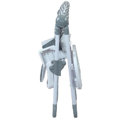 Chaise Haute - Coussin Chaise Haute - Plateau Chaise BAMBIKID Chaise Haute Multipositions - Wave