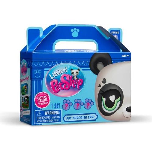 Figurine Miniature - Personnage Miniature BANDAI - Littlest Pet Shop - 3 Pets surprise - Petits animaux a collectionner - BF00568