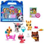 Figurine Miniature - Personnage Miniature BANDAI - Littlest Pet Shop - Collector Set Theme de la ferme - 5 animaux et accessoires - BF00510