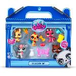 Figurine Miniature - Personnage Miniature BANDAI - Littlest Pet Shop - Collector Set Theme de la ferme - 5 animaux et accessoires - BF00510