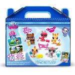 Figurine Miniature - Personnage Miniature BANDAI - Littlest Pet Shop - Collector Set Theme de la ferme - 5 animaux et accessoires - BF00510