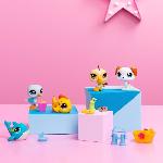 Figurine Miniature - Personnage Miniature BANDAI - Littlest Pet Shop - Collector Set Theme Plage - 5 animaux et accessoires - BF00517