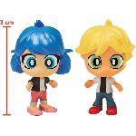 Figurine Miniature - Personnage Miniature BANDAI - Miraculous Ladybug - Mini univers Chibi Boulangerie - Mini figurines Marinette et Adrien incluses - P50551