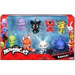 Landau - Poussette Bandai - Miraculous - Pack de 8 kwamis ? Collection de Mini-figurines - P50532