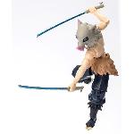 Figurine Miniature - Personnage Miniature BANDAI - Ultimate Legends HD - Figurine d'action Demon Slayer 12 cm - Inosuke Hashibira - VE88963