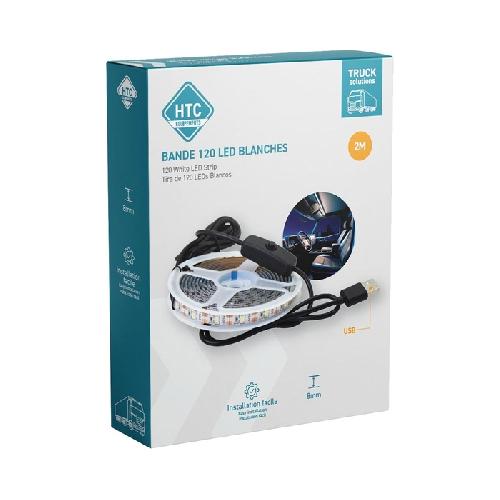 Neons Leds & lumieres Bande 120 LED avec prise USB 2m HTC EQUIPEMENTS