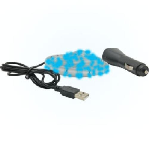 Neons Leds & lumieres Bande flex. adh. 48 Leds 2m 1224V USB - Bleu
