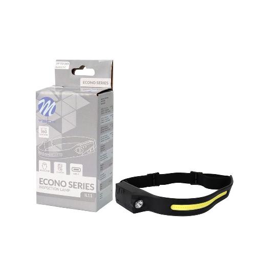 Lampe Electrique - Lampe De Poche Bandeau Frontal Led + Lampe 360 Lumens 6500K Mtech