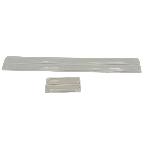 Protections Carrosserie Bandes Protege Carrosserie Transparentes 2X30Cm + 2X7Cm Amio
