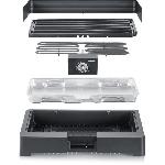 Barbecue De Table - Electrique Barbecue electrique SEVERIN - PG8567 - Surface de cuisson 44.5x26cm - Thermostat reglable - 2200W