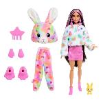 Poupee Barbie-Barbie Cutie Reveal-Poupée lapin Reve Coloré avec 10 surprises HRK38