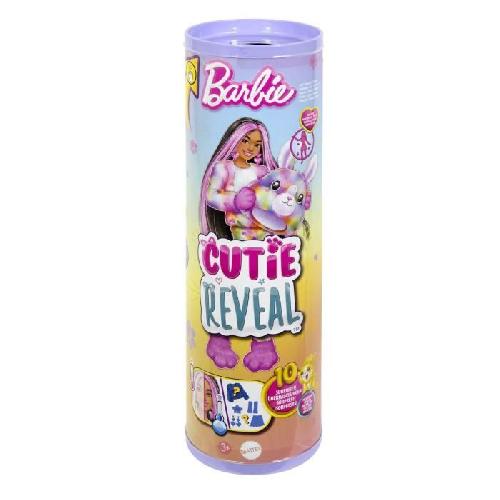 Poupee Barbie-Barbie Cutie Reveal-Poupée lapin Reve Coloré avec 10 surprises HRK38