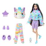 Poupee Barbie-Barbie Cutie Reveal-Poupée zebre Reve Coloré avec 10 surprises HRK39