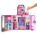 Poupee Barbie - Barbie Et Son Mega Dressing - Poupee - 3 ans et +