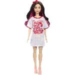 Poupee Barbie-Barbie Fashionistas-Poupée cheveux noirs 65eme anniversaire HRH12