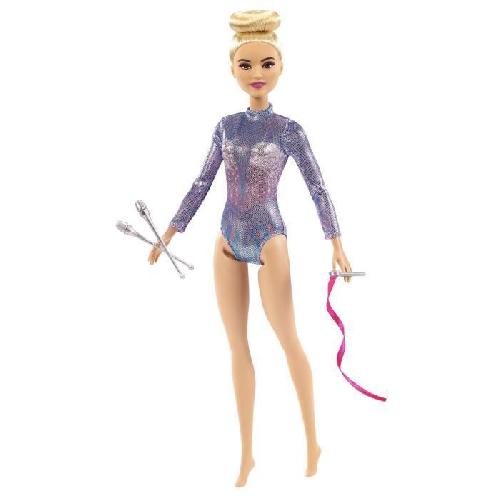 Poupee Barbie - Barbie gymnaste (blonde) - Poupée Mannequin - Des 3 ans GTN65