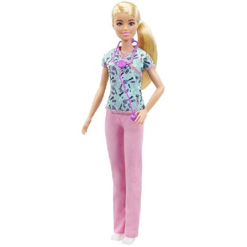 Poupee Barbie - Barbie infirmiere - Poupée Mannequin - Des 3 ans GTW39