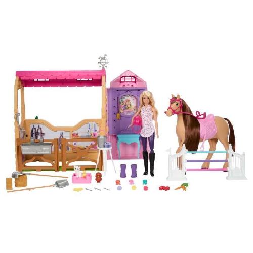 Poupee BARBIE Barbie Mysteries : The Great Horse Chase-Coffret écurie ultime - Barbie - HXJ44