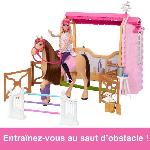 Poupee BARBIE Barbie Mysteries : The Great Horse Chase-Coffret écurie ultime - Barbie - HXJ44