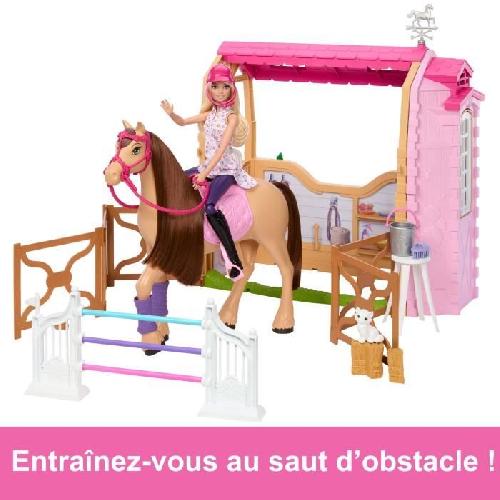 Poupee BARBIE Barbie Mysteries : The Great Horse Chase-Coffret écurie ultime - Barbie - HXJ44