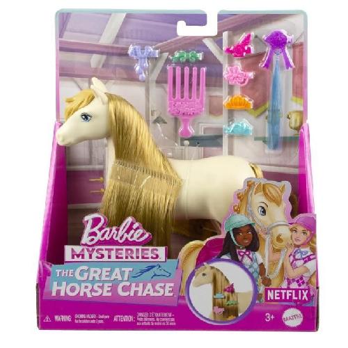 Poupee Barbie ? Barbie Mysteries : The Great Horse Chase-Poney et accessoires HXJ36