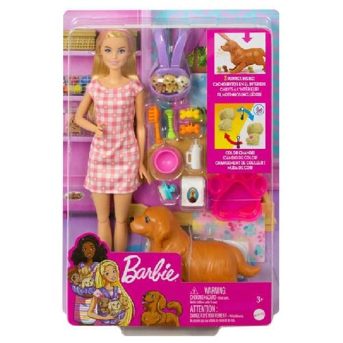 Poupee Barbie - Barbie Naissance Des Chiots - Poupée - Des 3 ans