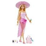 Barbie-Barbie Plage-Poupée blonde en maillot de bain et accessoires HPL73