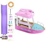 Barbie-Bateau de Reve-Coffret bateau. piscine. toboggan. accessoires HJV37