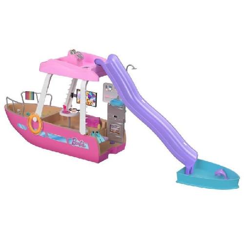 Poupee Barbie-Bateau de Reve-Coffret bateau. piscine. toboggan. accessoires HJV37