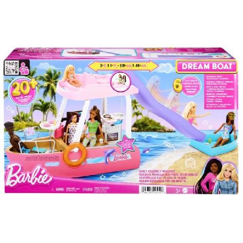 Poupee Barbie-Bateau de Reve-Coffret bateau. piscine. toboggan. accessoires HJV37