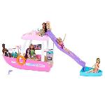 Poupee Barbie-Bateau de Reve-Coffret bateau. piscine. toboggan. accessoires HJV37