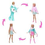 Poupee Barbie-Calendrier de l'Avent Cutie Reveal-1 poupée et 24 surprises HJX76