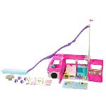 Poupee Barbie-Camping-Car Transformable de 76 cm HCD46