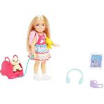 Barbie-Chelsea en Voyage-Coffret avec chiot et accessoires HJY17