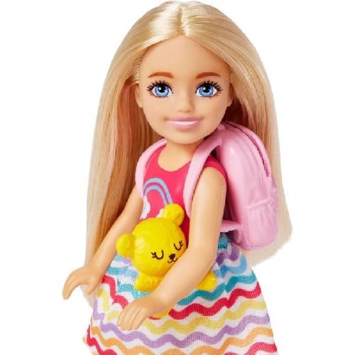 Poupee Barbie-Chelsea en Voyage-Coffret avec chiot et accessoires HJY17