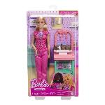 Poupee Barbie-Coffret Barbie Pédiatre-Poupée Blonde Et Poupée Bébé - 3 ans+- JCR72