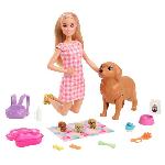 Barbie - Coffret naissance des chiots - Poupée mannequin - Des 3 ans HCK75