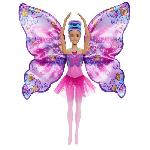 Barbie-De Danseuse a Papillon-Poupée transformation 2 en 1 HXJ10