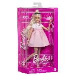 Poupee Barbie-Deluxe Style-Poupée Barbie Blonde a Robe Rose Pastel - 4ans+ - HYV27