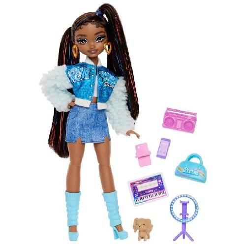 Poupee BARBIE équipe de Reve « Brooklyn »-Poupée et 8 accessoires - Barbie - HYC22