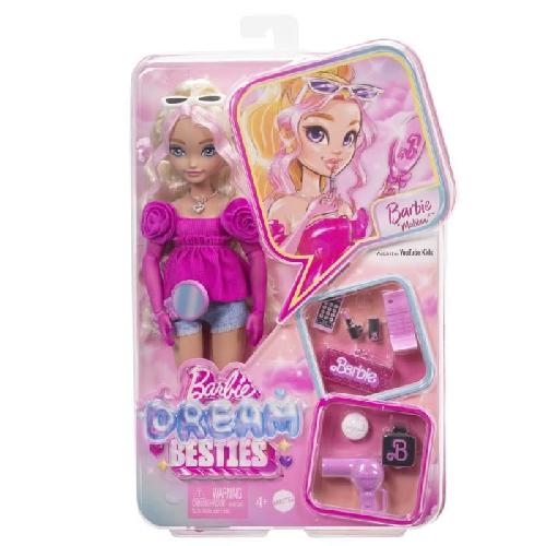 Poupee BARBIE équipe de Reve « Malibu »-Poupée et 8 accessoires - Barbie - HYC21