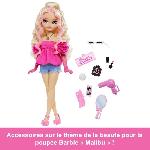 Poupee BARBIE équipe de Reve « Malibu »-Poupée et 8 accessoires - Barbie - HYC21